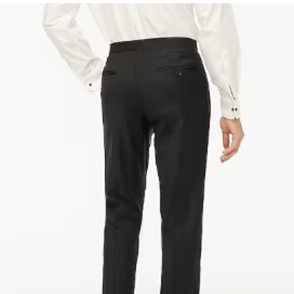 JCrew Factory Thompson Tuxedo jacket & pants black - Picture 3 of 14